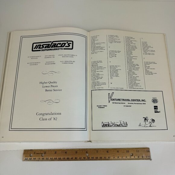 Vtg 1982 Scranton Preparatory School Yearbook Prep Year of Cavalier High School - Picture 8 of 9